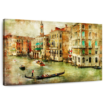 Vieille scène de Venise