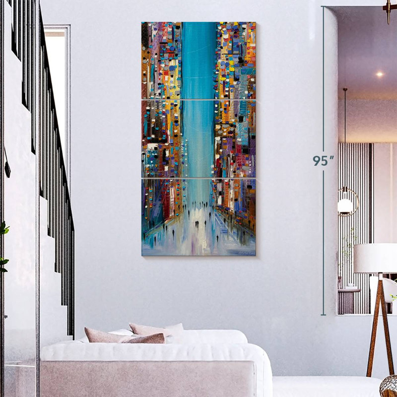 City Expression, 75" H x 36" W