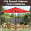 Parasol d'extérieur 10 pi Pure Garden-26082023