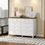 Commode 9 tiroirs 55 po Rustic-2067042337