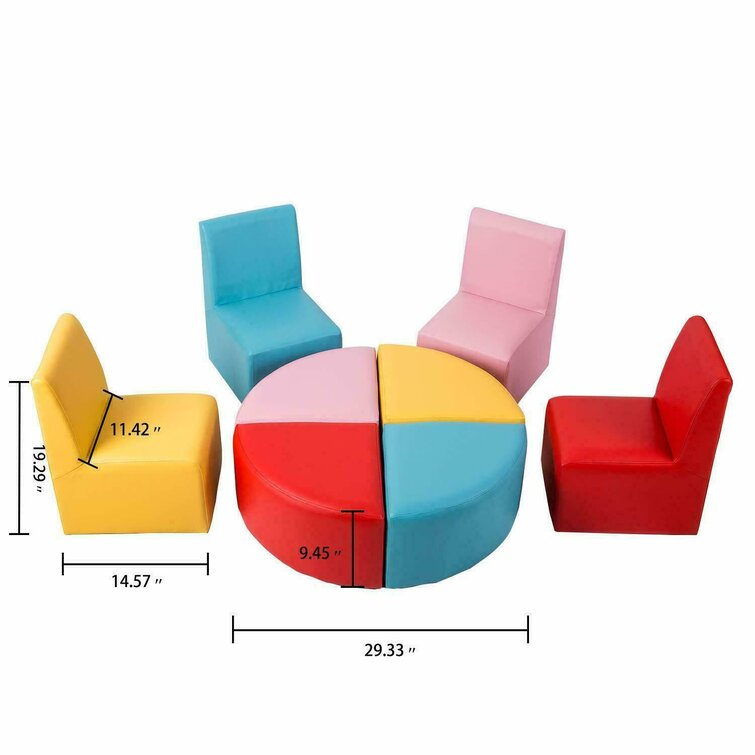 8 - Piece Kids Soft Seating