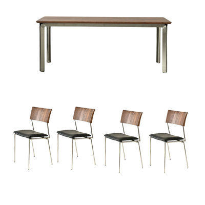 High quality solid wood table set