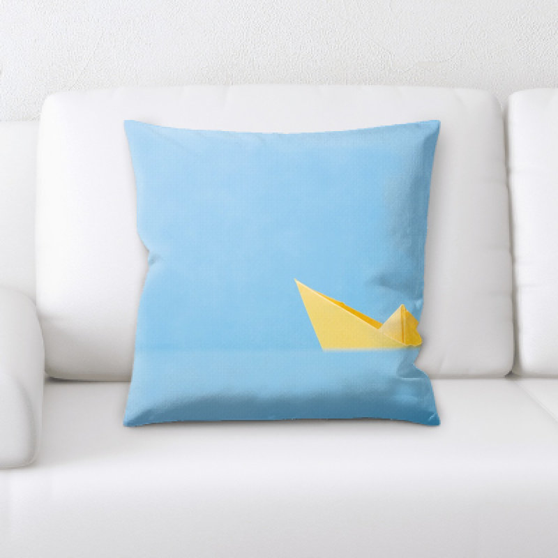 Minimalism Microsuede Reversible Throw Pillow