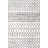 Connie Geometric Moroccan Power Loom Performance Gray Rug-508408099