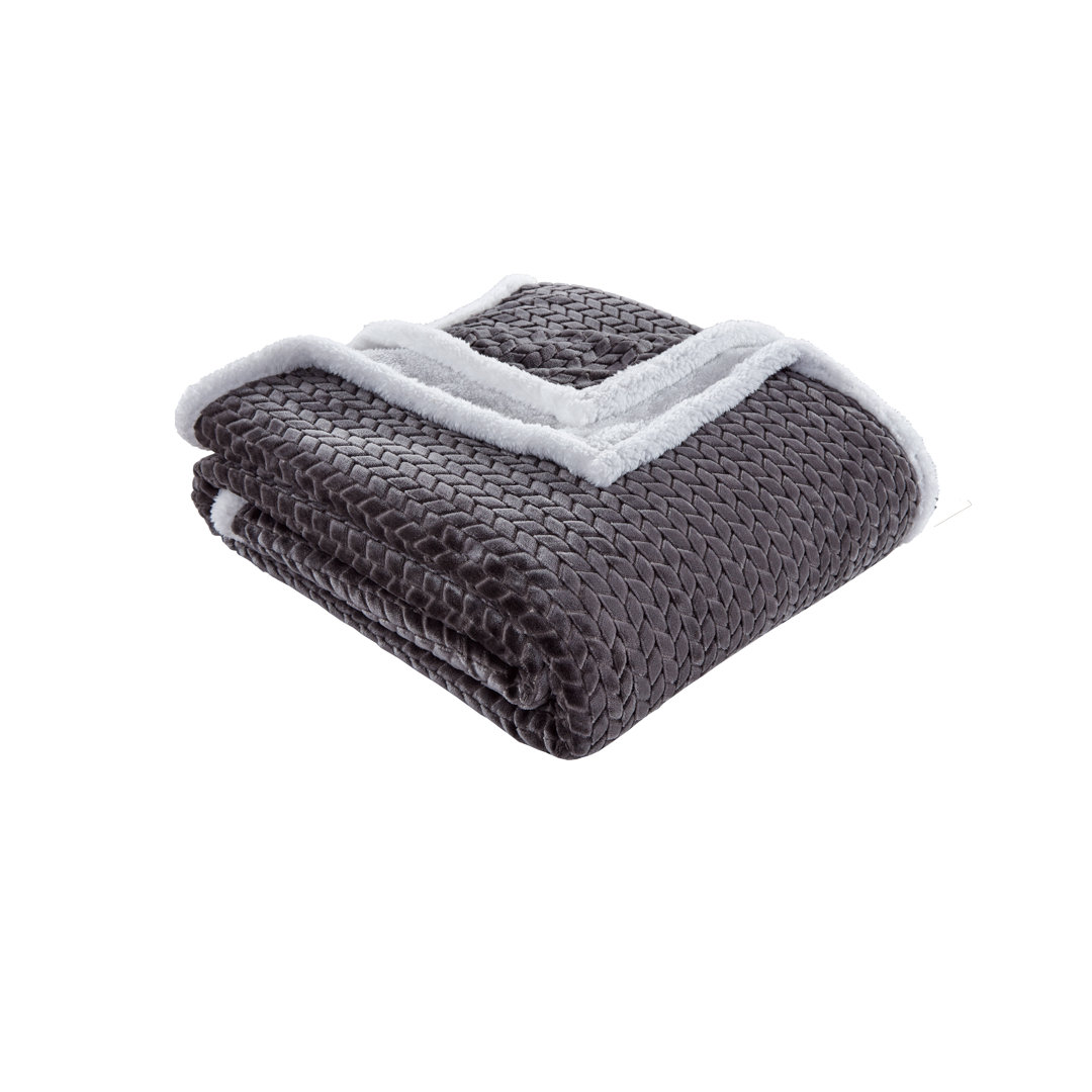 Knitted Throw Blanket Cozy Home 