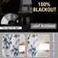 Rideau 100% occultant à motif floral Peshy-1504002821-1504002816