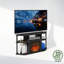 Buckner 47.09'' W Storage Credenza with Electric Fireplace Included