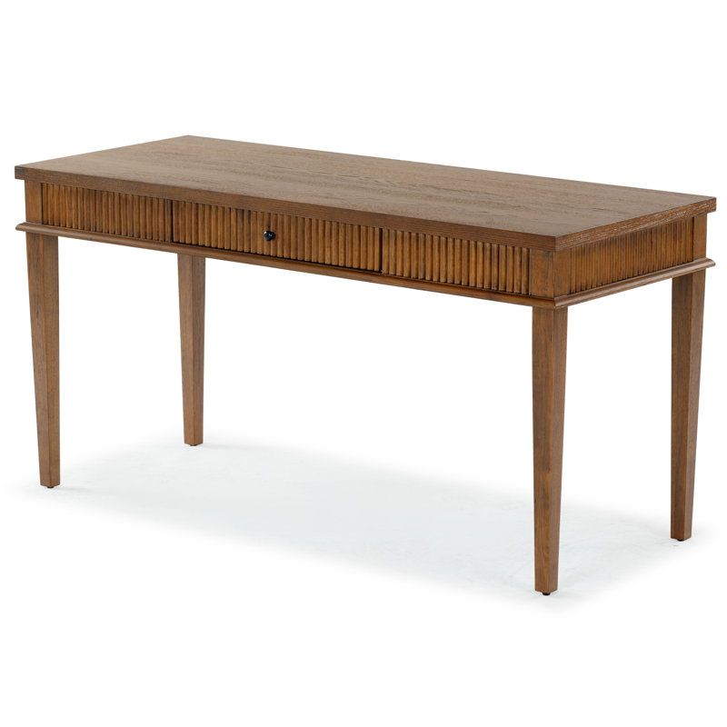 Bureau à 1 tiroir Haden, Chêne moyen