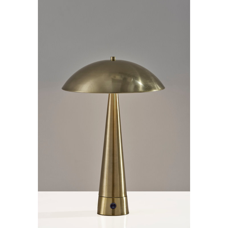 Vortex Table Lamp, Brown, Brown