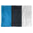 Bleu / noir / argent