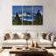Ensemble de 3 pièces sur toile Lake Tahoe Sierra-1093932377