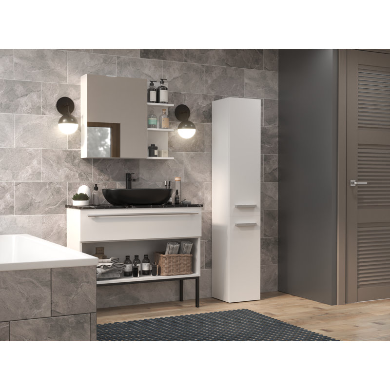 Galyean 1 - Door Accent Cabinet, White