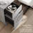 72W 3 Position Sit to Stand L Shaped Desk in Platinum Gray-789564018