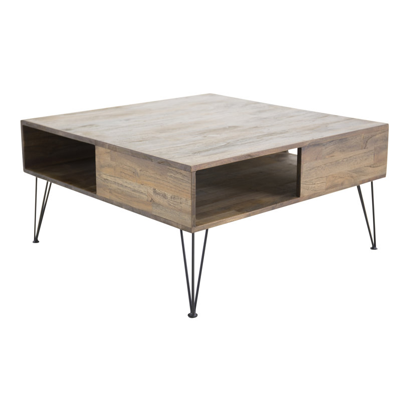Nectar 80cm Solid Wood Top Console Table