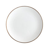 Alex Platinum Bone China Dinner Plate