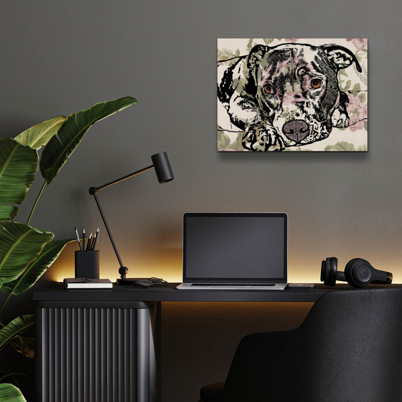 «Side Eye» par Dean Russo, H 12 po x l 16 po x P 0,13 po