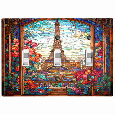 Plaque murale à 3 bandes Paris