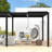 10X19 FT Aluminum Frame & Louvers