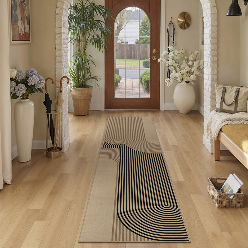 Tapis en lin Linea, Runner 2'3" x 7'6"
