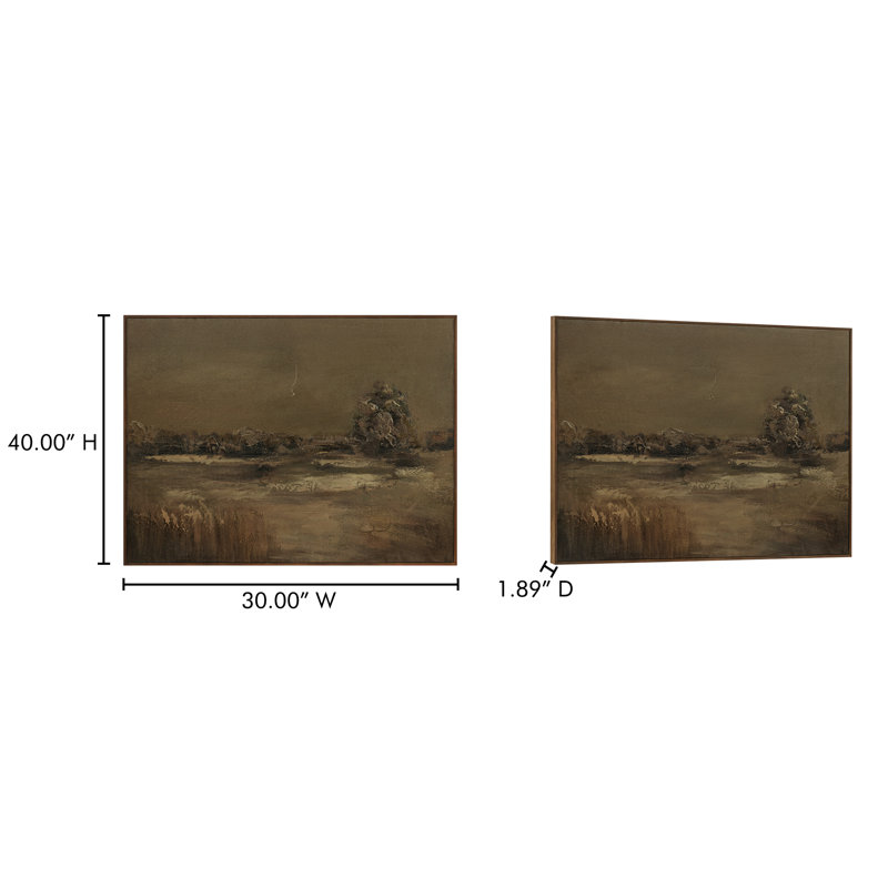 Ode Framed Painting
