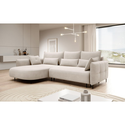 Bairo 3 Seater Fabric Reclining Chaise End Sofa