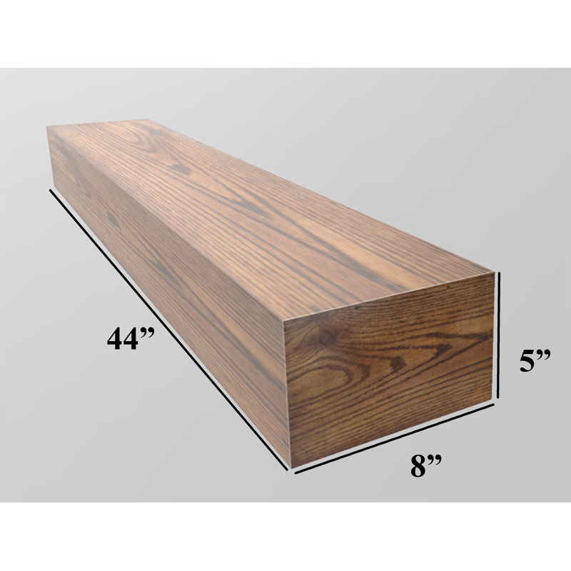 Rayne Floating Shelves Set of 2, H 5 po x l 44 po x P 8 po, Blanc