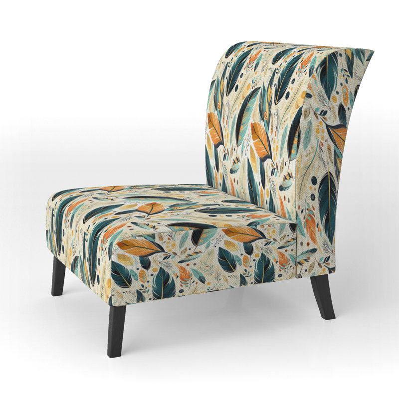 Fauteuil de chambre Bohème et éclectique rembourré Artistic