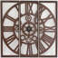 Alminus Metal Wall Clock