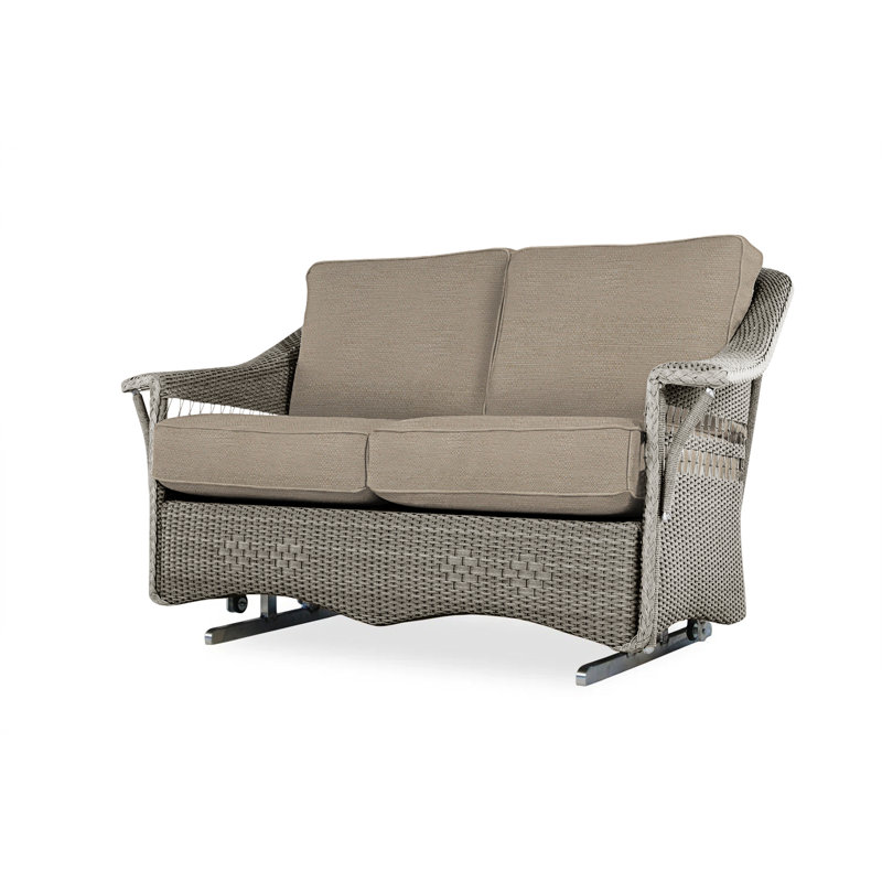 Nantucket Outdoor 2 - Seat Loveseat, Stratosphere Cloud, Pewter