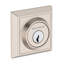 Chamfered Square Deadbolt Double Cylinder Deadbolt in Venetian Bronze-2056267226