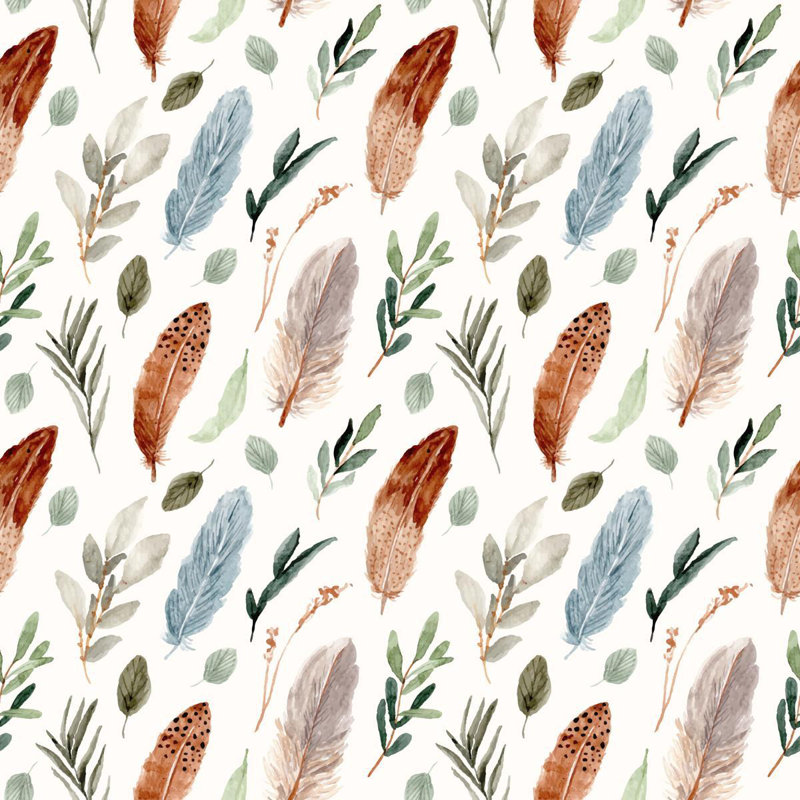 Carreau de papier peint adhésif lisse L 126 po x l 24 po Daisymae