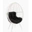 Chaise de patio avec coussin amovible