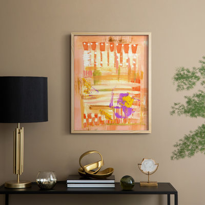 Live In The Sunshine I Framed Print - Solid Wood