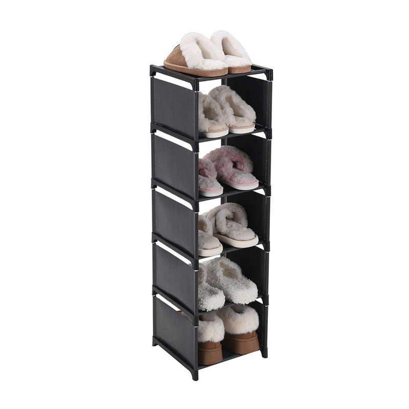 6 Pair Stackable Shoe Rack