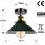 Denzel Semi Flush Mount-1331224604