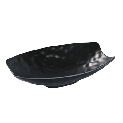 Black Pearl Deep Melamine Dinner Plate