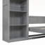 Lit escamotable multifonctionnel avec tablettes-112542212-112542213