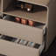 Modern light luxury solid wood bedroom dresser