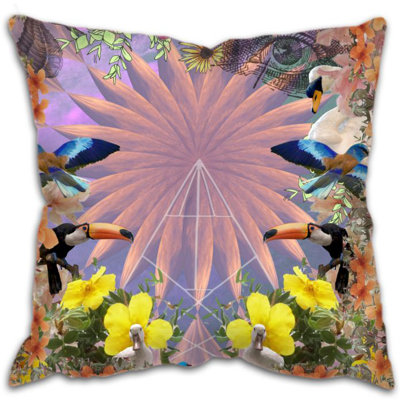Eunice Floral Floor Cushion