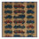 Machine Washable Transportation Purple Area Rug