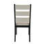 Chaises d'appoint rembourrées en bois massif H 19,5 po-381719666