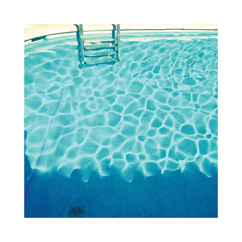 «Piscine neuvième» par Cassia Beck - peinture sur toile tendue, H 12 po x l 12 po x P 0,75 po