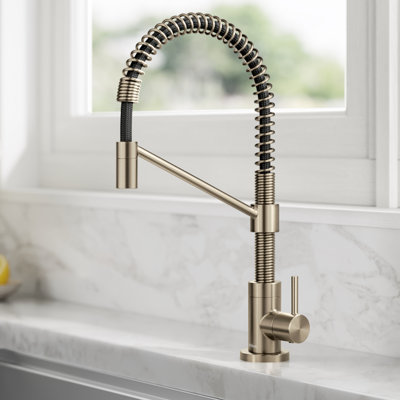 Robinet filtre à eau à poignée simple KRAUS Bolden pour osmose inverse ou système de filtration d'eau