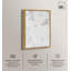 Art mural bohème blanc sur toile, art mural doré, 24 x 36-564721281-564721295