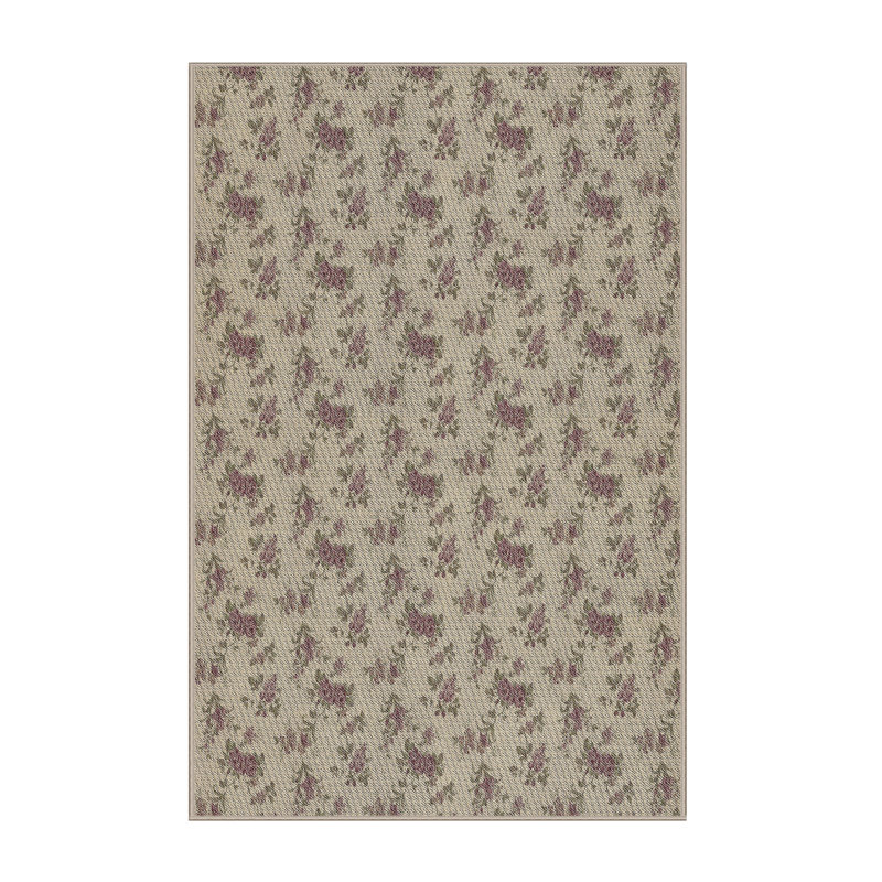 Tapis beige/brun à motifs Maxie, Rectangle 5 pi x 7 pi