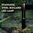 Black Integrated LED Bollard Light-106895338