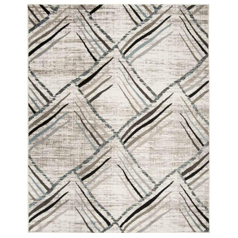 Southampton Geometric Hand Woven Area Rug, Rectangle 201 x 279 cm