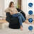 360° Upholstered Swivel Barrel Accent Chair, Modern Armchair-1415226051
