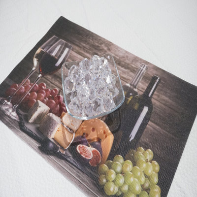 Placemats Set Of 4 13" X 19" Heat-resistant Table Mats For Dining Table Set For 4 Kitchen & Dining Room Decor Farmhouse, Boho, & Modern Style Easy To Clean, Durable & Stylish Table Decor