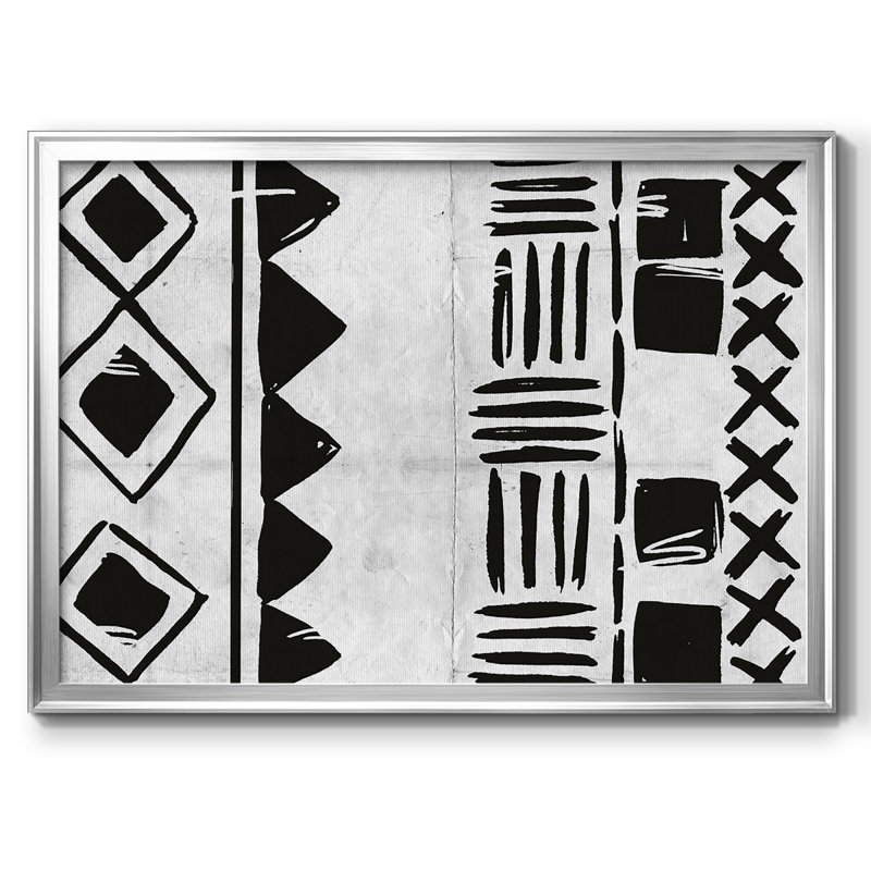 " Becoming One III ", Silver, 18" H x 26" W x 1.5" D